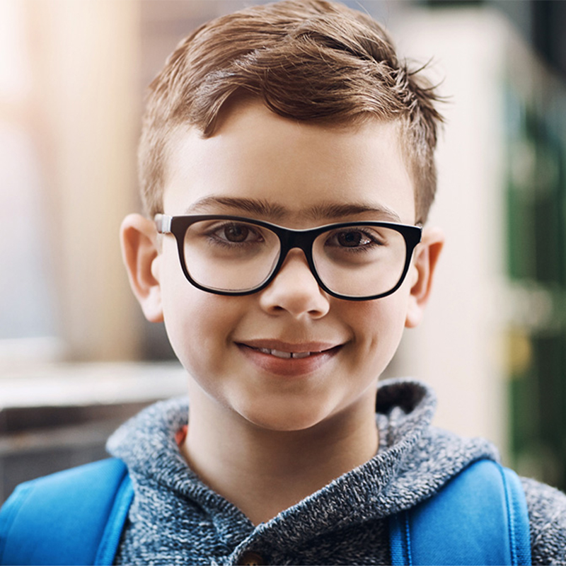 팔각형 원형 근시 조절 렌즈