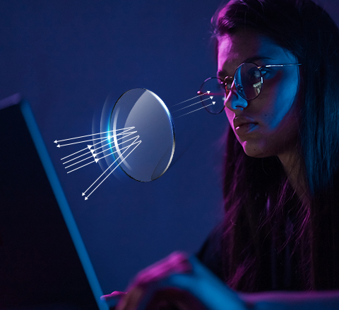 블루 블록 렌즈